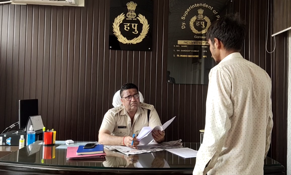 गन्नौर के पुलिसकर्मियों का चालान के नाम पर ‘लूट का खेल’ !