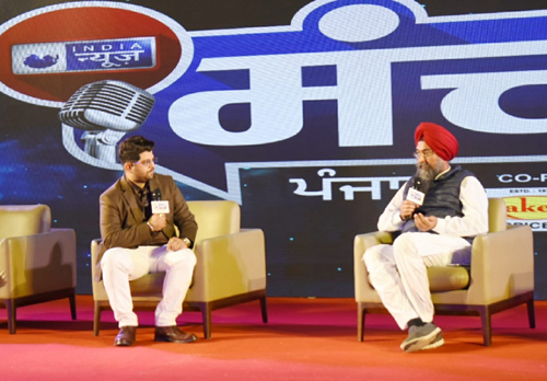 Sandhwa Say In India News Punjab Conclave सियासत अच्छी भी और गंदी भी