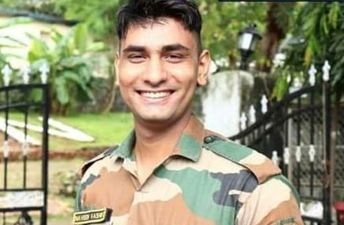 Jawan Naveen Vashistha martyred भारतीय सेना में तैनात जवान नवीन वशिष्ठ शहीद