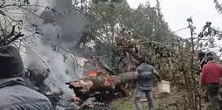 Helicopter Crash कुन्नूर में सेना का हेलीकॉप्टर क्रैश