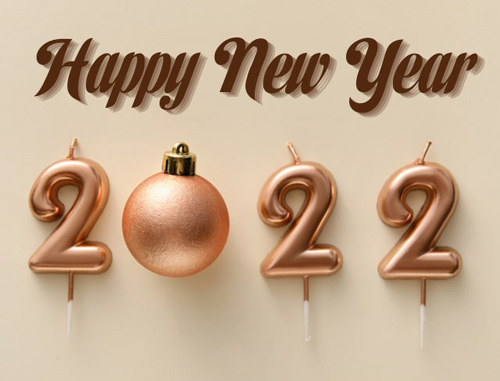 Creative New Year 2022 Images with Wishes Messages