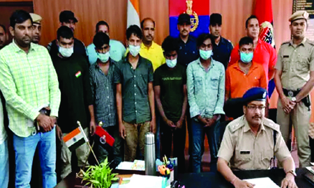 International Drug Racket Busted 1 करोड़ के गांजा सहित 6 अंतरराज्यीय नशा तस्कर गिरफ्तार