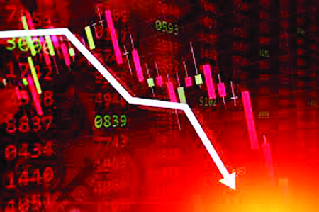 Share Market Closed Today on Red Mark सेंसेक्स 571 अंक गिरा