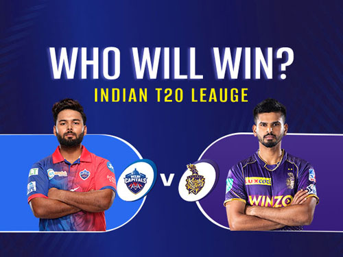 Mumbai के वानखेड़े स्टेडियम में आज शाम 7.30 बजे KKR vs DC होंगी आमने सामने