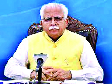 Haryana CM launched Mission Vachanpurti For Kashmiri Pandits परिवारों को सौंपे आवंटन पत्र