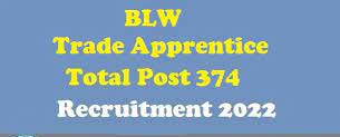 Apply Soon For BLW Apprentice Posts बीएलडब्ल्यू अपरेंटिस पदों के लिए जल्द करें आवेदन