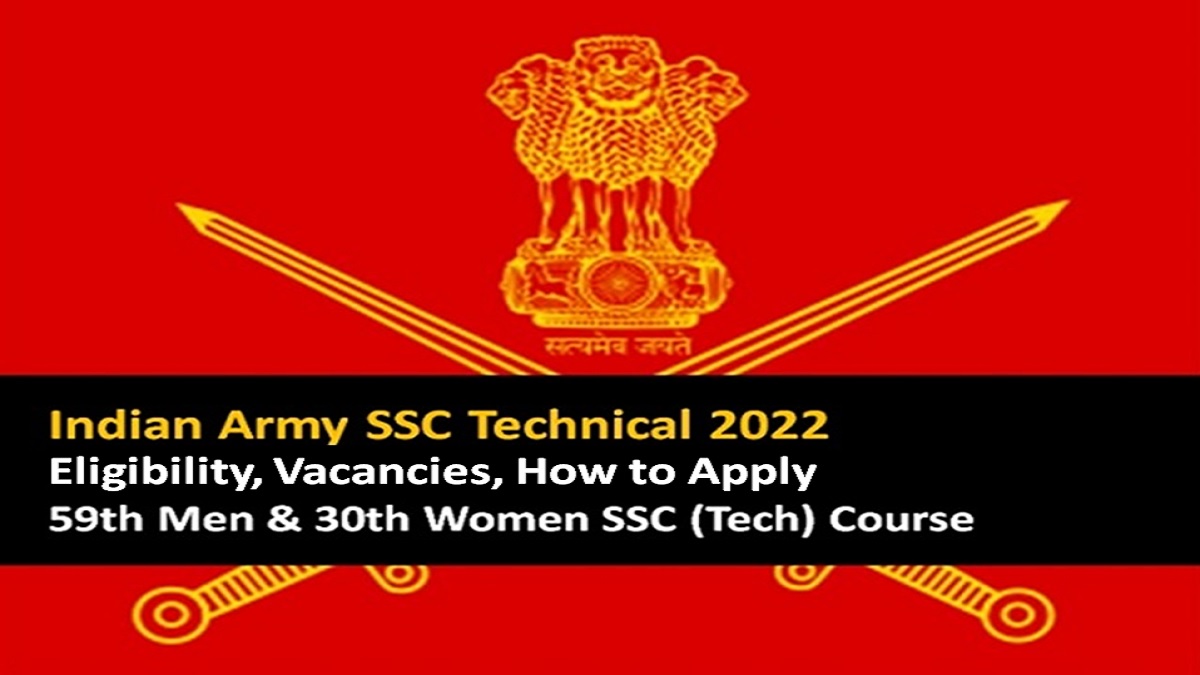 Women And Men Can Apply for Indian Army SSC भारतीय सेना एसएससी के लिए महिला व पुरुष वर्ग कर सकते हैं आवेदन