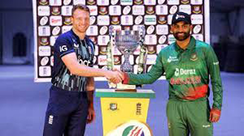 Ban vs Eng 1st ODI live : बांग्लादेश ने इंगलैंड को दिया 210 रन का टारगेट