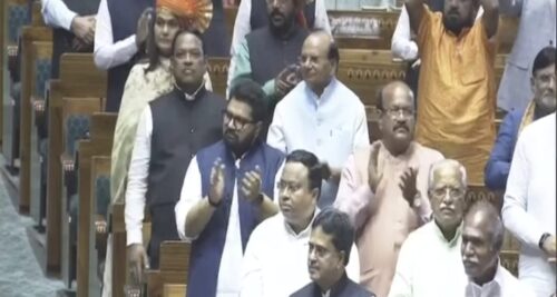 New Parliament: सांसद कार्तिक शर्मा ने नए संसद के उद्घाटन कार्यक्रम में शिरकत की