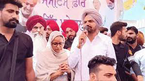 Justice for Sidhu March in Jalandhar : जालंधर में बलकौर सिद्धू ने निकाला जस्टिस फॉर सिद्धू मार्च, प्रदेश सरकार पर साधा निशाना