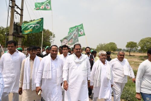 Parivartan Padyatra Day 64 : ‘‘परिवर्तन पदयात्रा आपके द्वार’’ बुधवार को 64वें दिन रोहतक पहुंची