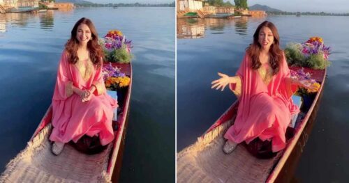 Saumya Tandon Vacation In Kashmir:  सौम्या टंडन शूटिंग के लिए कश्मीर पहुंची और जमकर मस्ती करती नजर आई