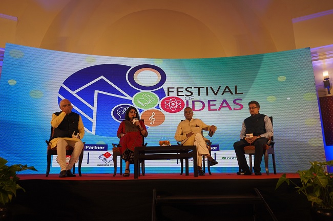 Festival Of Ideas : पवन शर्मा बोले- भारत अपने अतीत को मिटाकर भविष्य की ओर नहीं बढ़ सकता