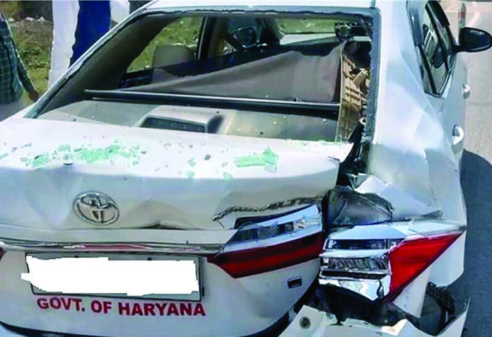 Media Advisor Rajiv Jaitley's Car Accident