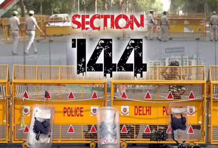 Section 144 in Delhi