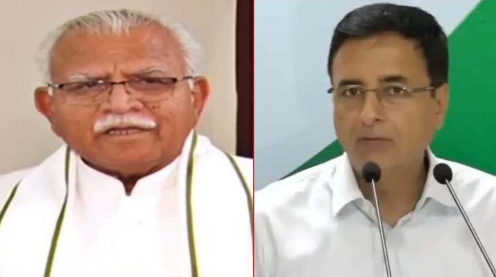 Manohar Lal Taunts Randeep Surjewala : लोकतंत्र के पर्व में ऐसी बयानबाजी ठीक नहीं, महिलाओं का होना चाहिए सम्मान : मनोहर लाल