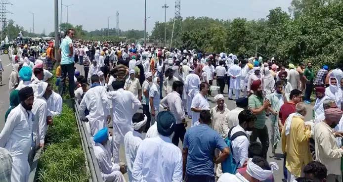 Jind Kisan Mahapanchayat : जींद के खटकड़ गांव में किसानों की महापंचायत आज