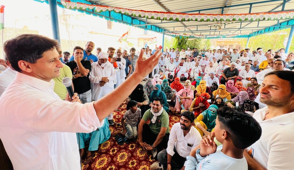 Rohtak Lok Sabha Congress Candidate Deepender Hooda : पहलवान मैदान में आ गए हैं, अब सीटी बजेगी : दीपेंद्र सिंह हुड्डा 