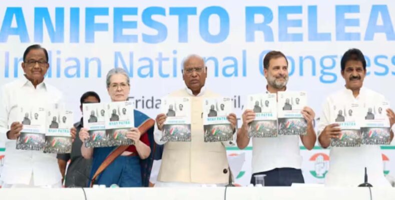 Congress Manifesto 2024 : ‘महिलाओं को 1 लाख सालाना, 30 लाख नौकरियां, MSP कानून’