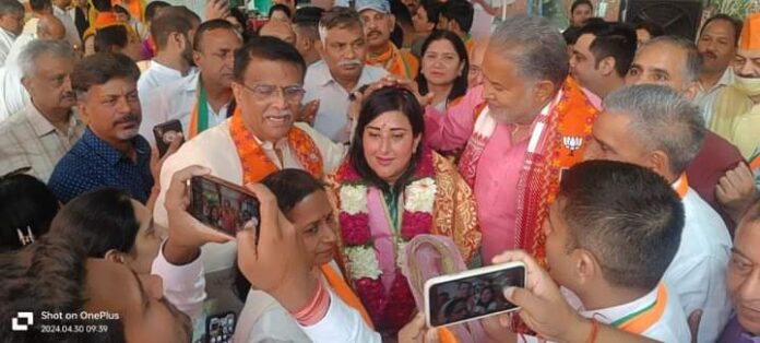 New Delhi Lok Sabha BJP Candidate Bansuri Swaraj