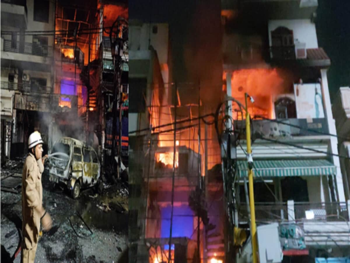 Delhi Baby Care Center Fire : दिल्ली के विवेक विहार स्थित बेबी केयर सेंटर में लगी भीषण आग, 7 बच्चों की मौत