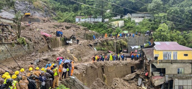 Landslide In Mizoram