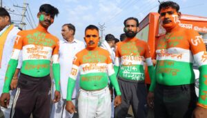 Manohar Lal Road Show In Panipat