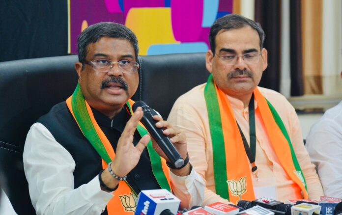 BJP Election In-charge Dharmendra Pradhan
