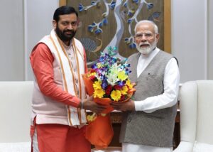 CM Saini Met To PM Modi 