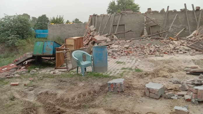 Shooter Akshay Palda House Demolished