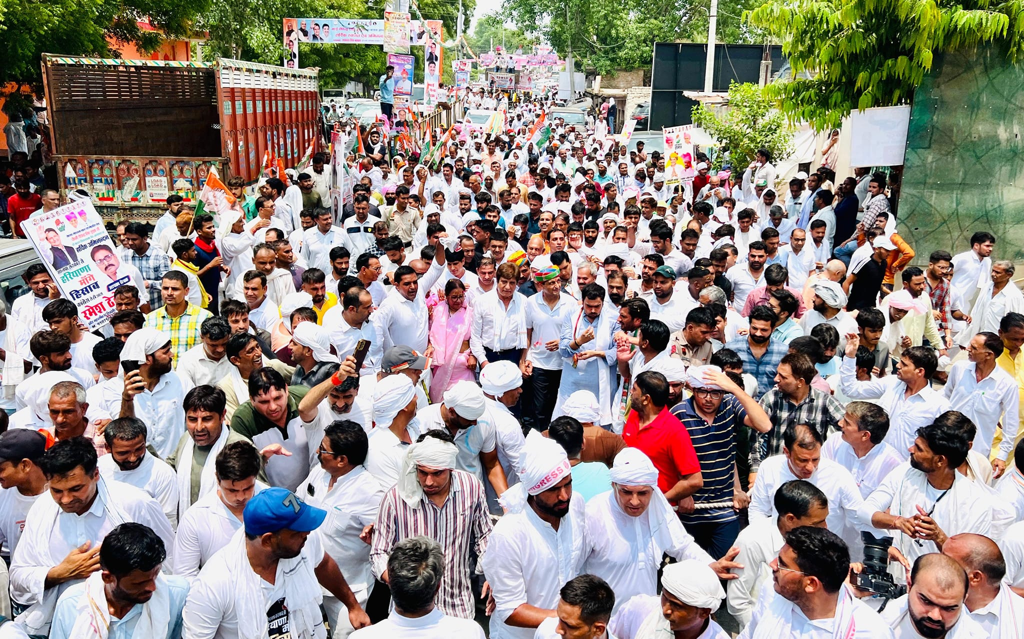 Haryana Mange Hisaab Yatra Rewari : अग्निपथ योजना के खिलाफ संसद में मजबूती से लड़ेंगे और इसे खत्म कराकर ही दम लेंगे : दीपेंद्र हुड्डा