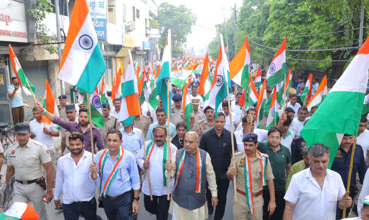 Tiranga Yatra : जिन शहीदों की बदौलत देश आजाद हुआ उन्हें पूरा देश करता नमन : मूल चंद शर्मा