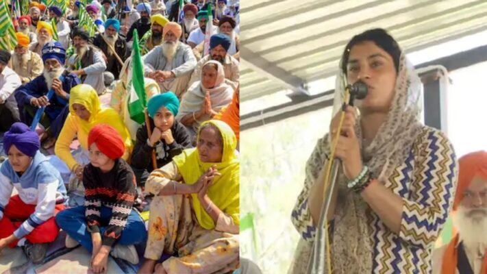 Vinesh Phogat at Shambhu Border : शंभू बॉर्डर पर पहलवान विनेश फोगाट को किया सम्मानित