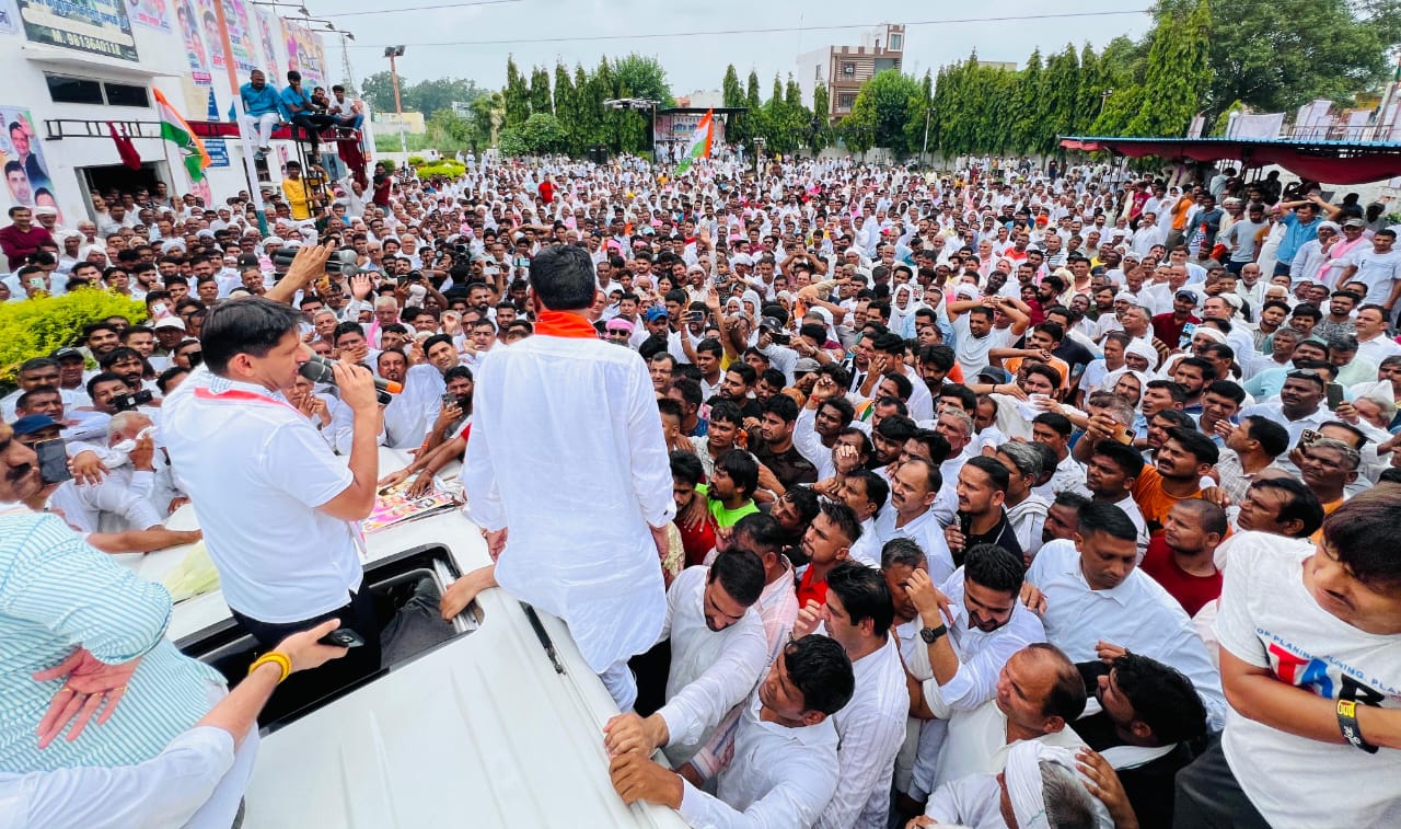 Haryana Mange Hisab Padyatra : प्रदेश में सत्ता परिवर्तन तो निश्चित है, कांग्रेस को मिल सकता है तीन चौथाई बहुमत : दीपेंद्र हुड्डा