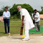 Inauguration of Cricket Tournament