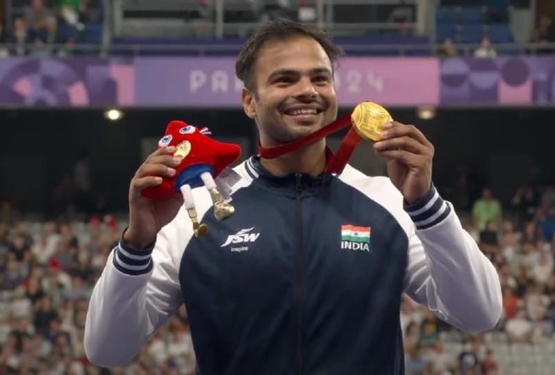 Paralympic gold medal winner Sumit Antil का घर पहुंचने पर ग्रामीणों द्वारा किया जाएगा जोरदार स्वागत