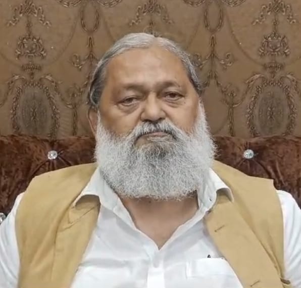 Anil Vij का कांग्रेस पर तंज कांग्रेस में अपने दम पर हरियाणा में चुनाव लड़ने का दम नहीं