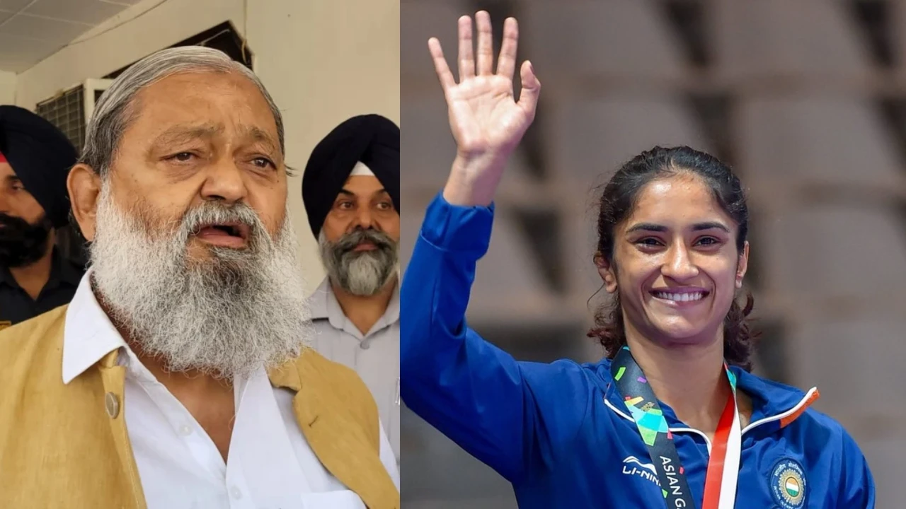 Anil Vij on Vinesh Phogat: “देश की बेटी से कांग्रेस की बेटी बनना चाहें तो…, महिला पहलवान पर फूटा अनिल विज का गुस्सा