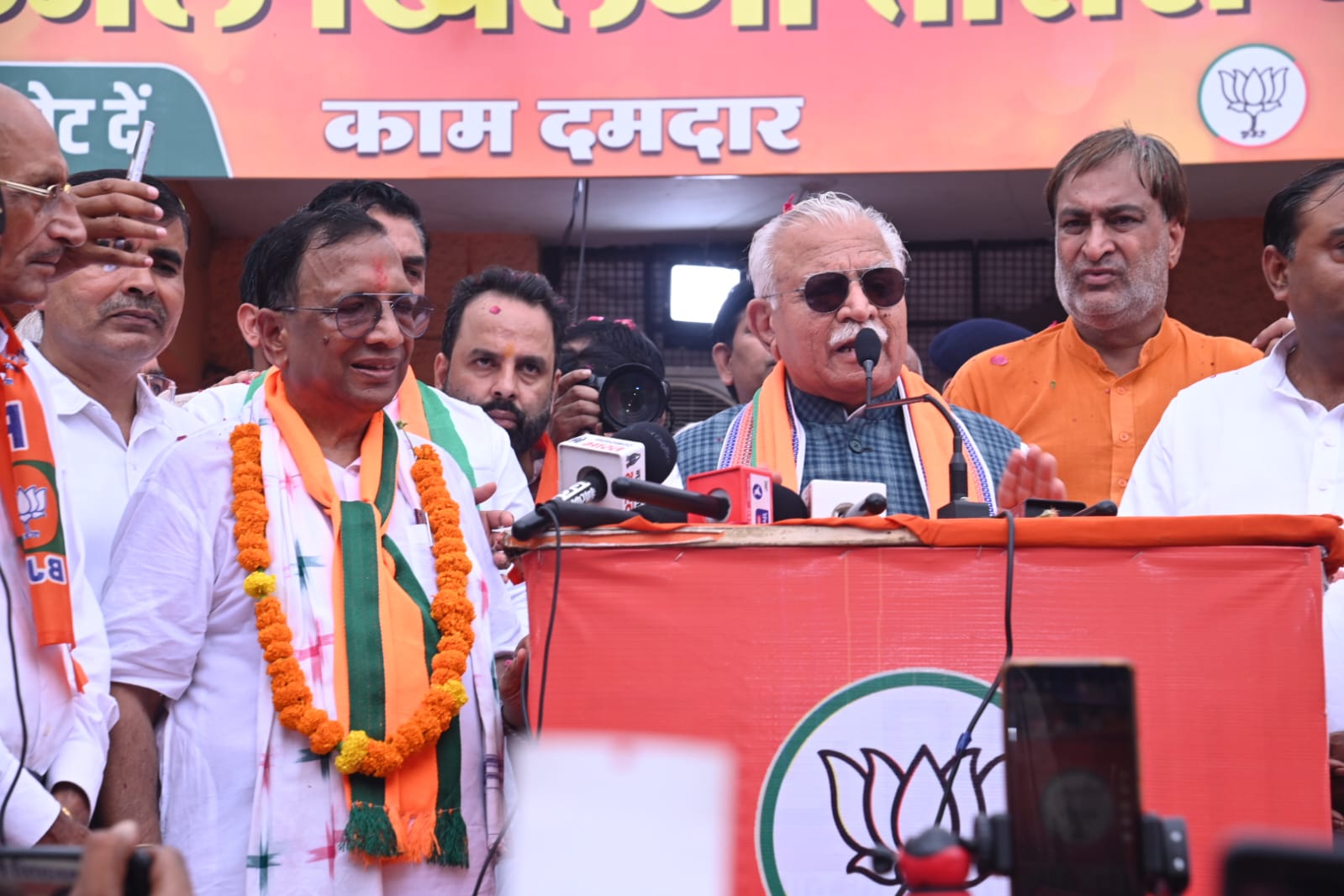 Manohar Lal In Panipat : जनता विपक्ष के बहकावे में आने वाली नहीं, तीसरी बार बनेगी भाजपा सरकार : मनोहर लाल