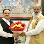 Anil Vij Met JP Nadda