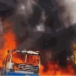 bus fire