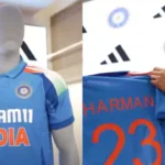 Team India New ODI Jersey Unveiled