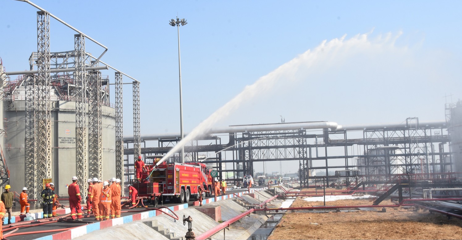 Panipat Refinery & Petrochemical Complex : आग एवं गैस जैसे खतरे कैसे निपटे…पीआरपीसी में ऑनसाइट आपदा ड्रिल का अभ्यास सफलतापूर्वक सम्पन्न