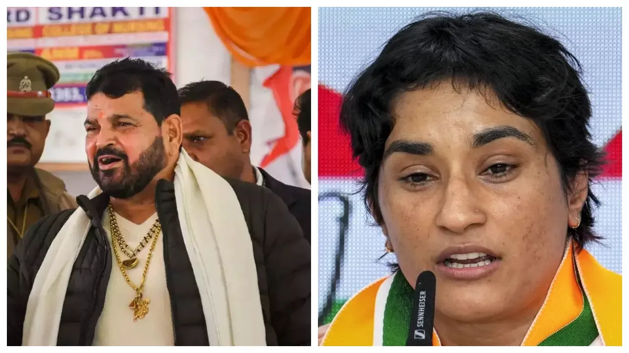 Vinesh Phogat: विनेश फोगाट ने बृजभूषण सिंह पर किया तीखा हमला, पीएम मोदी और बीजेपी को भी घेरा