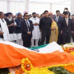 Om Prakash Chautala's Funeral