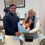 Gaurav Gautam Met Gautam Manohar Lal