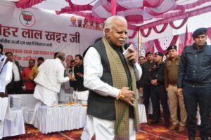 Union Minister Manohar Lal